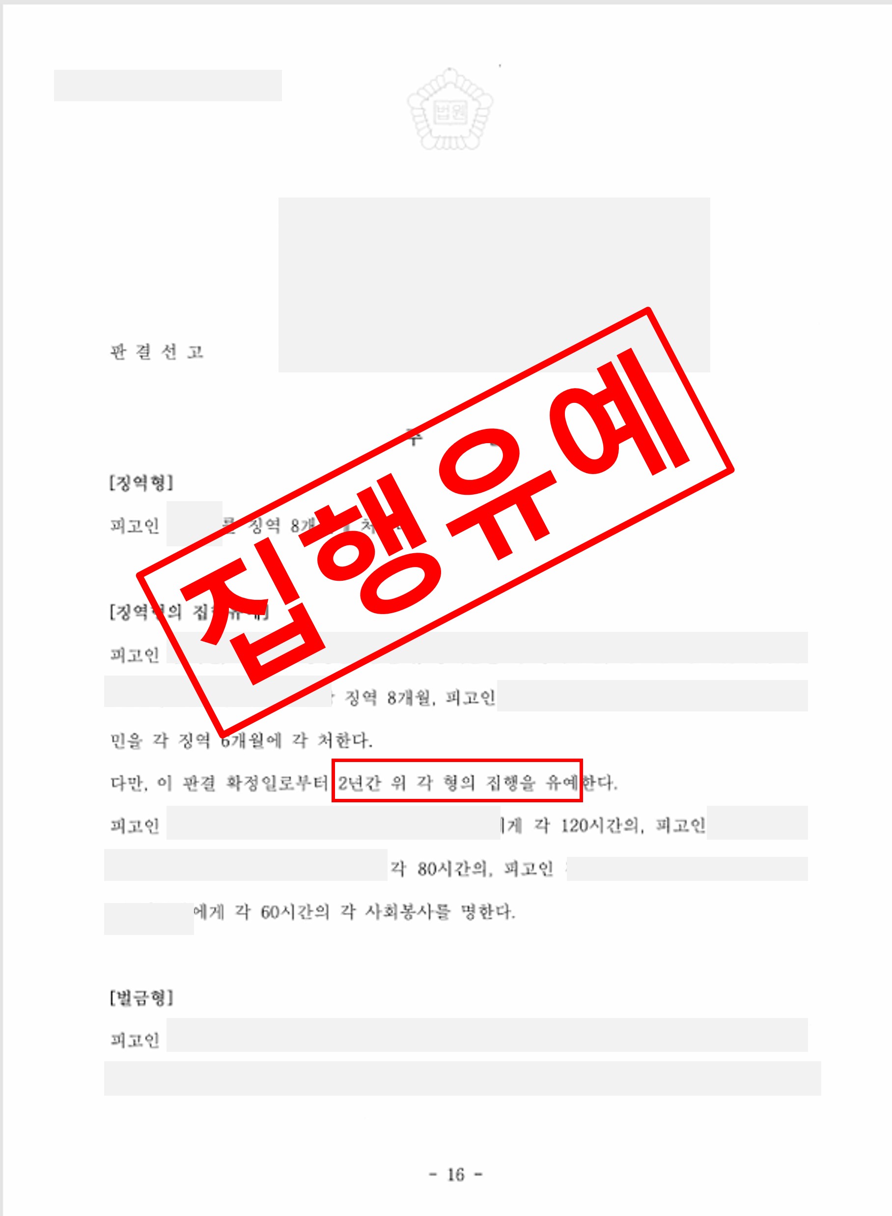 중고차 대출사기 1억 8,500만 원 집행유예